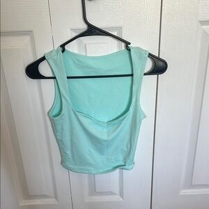 Mint Green Sleeveless Top